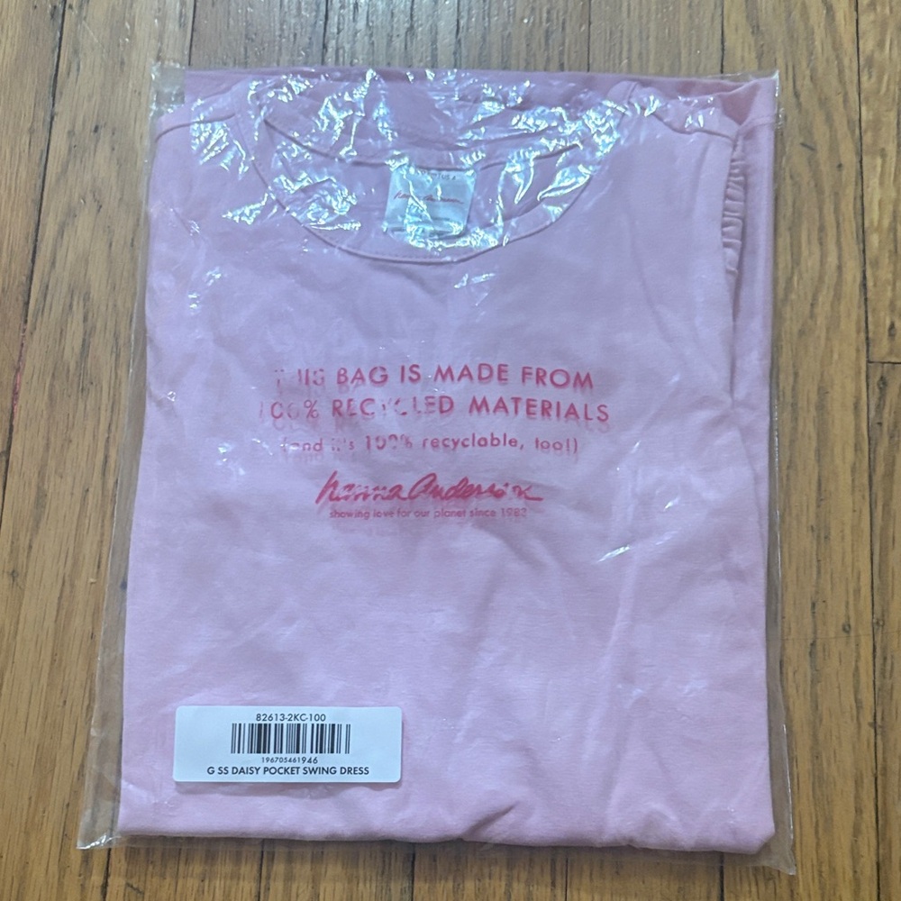 *Hanna Andersson Pink Kids Casual Dress - Picture 4 of 5